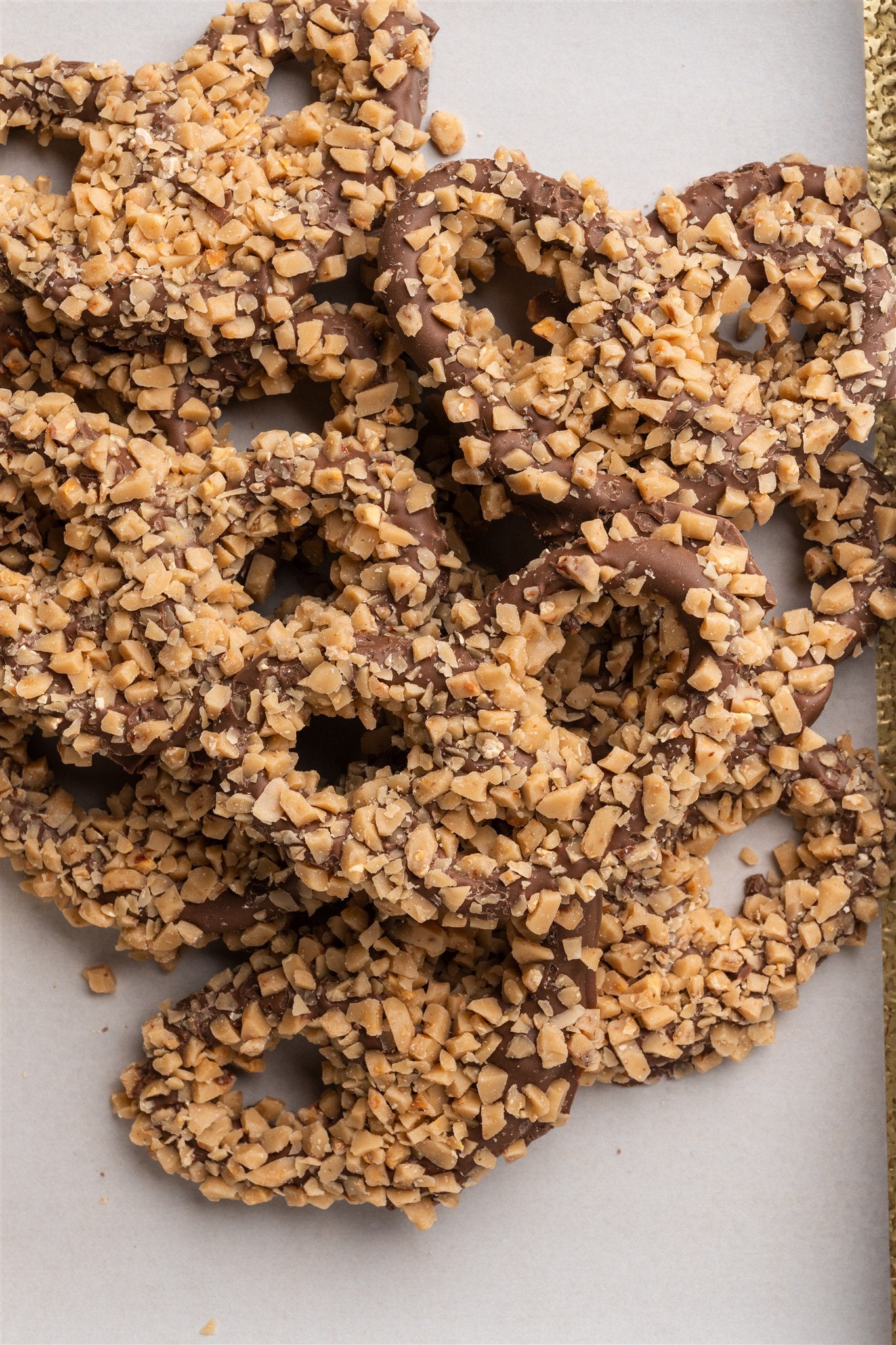 Toffee Milk Chocolate Covered Pretzels
