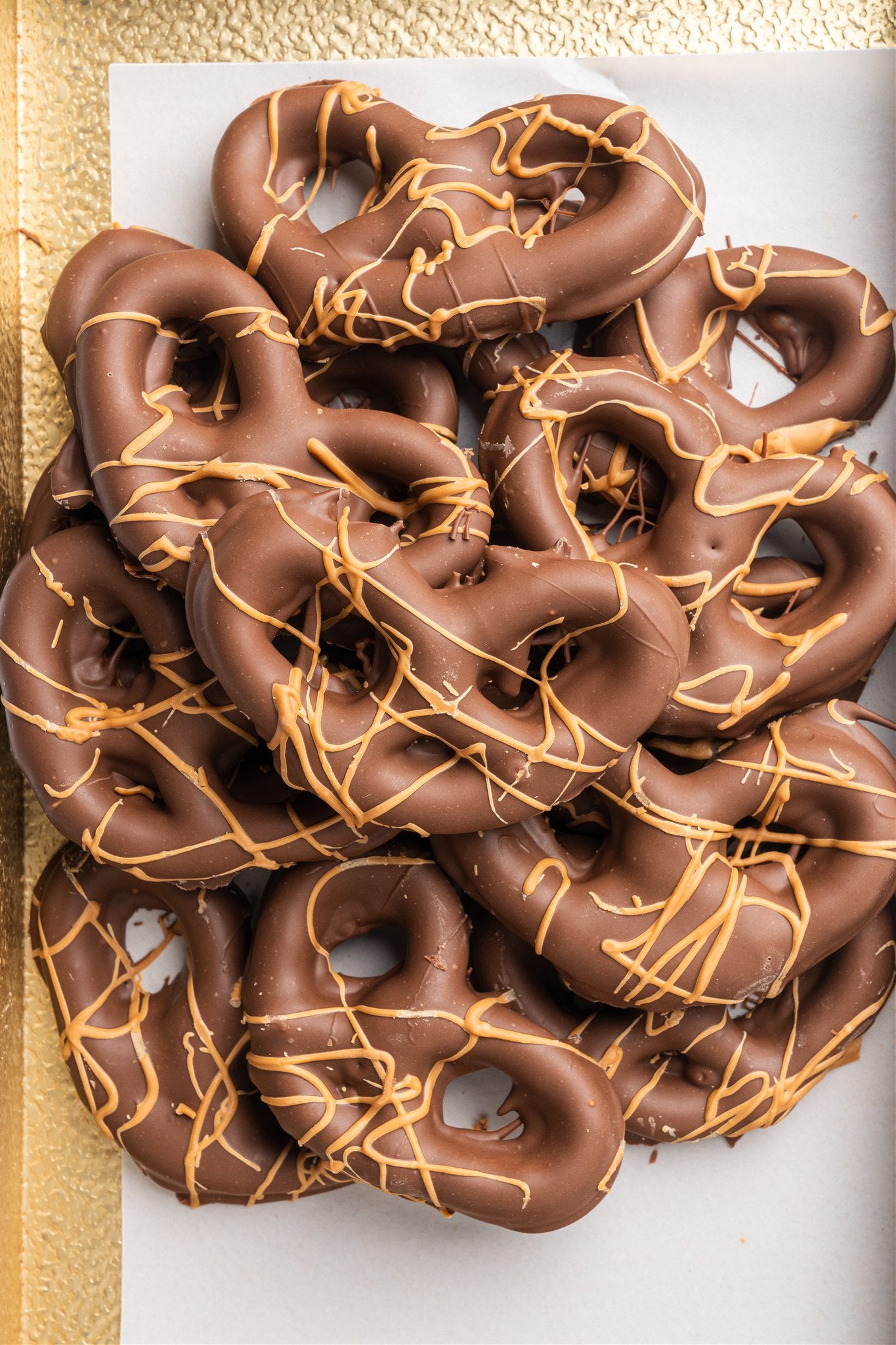 Peanut Butter Milk Chocolate Covered Pretzels