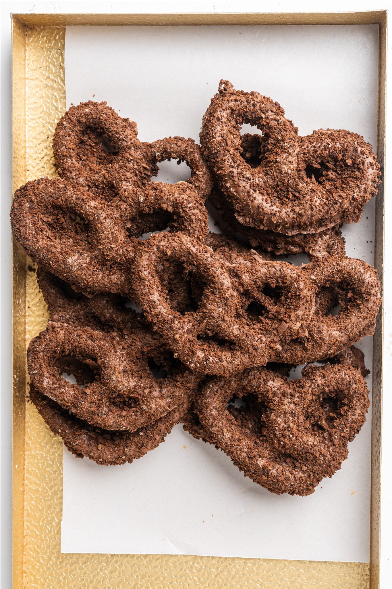 Cookie Crumb Milk Chocolate Covered Pretzels