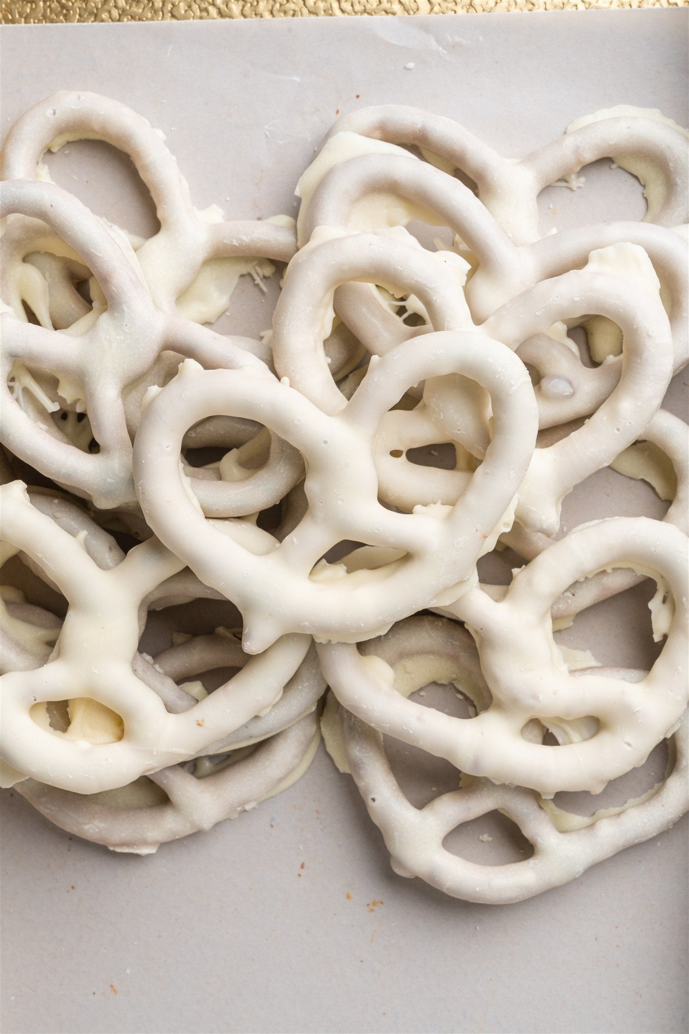 White Chocolate Covered Pretzels