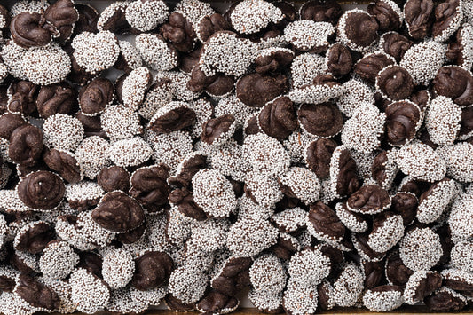 Non-Pareils w/White Topping