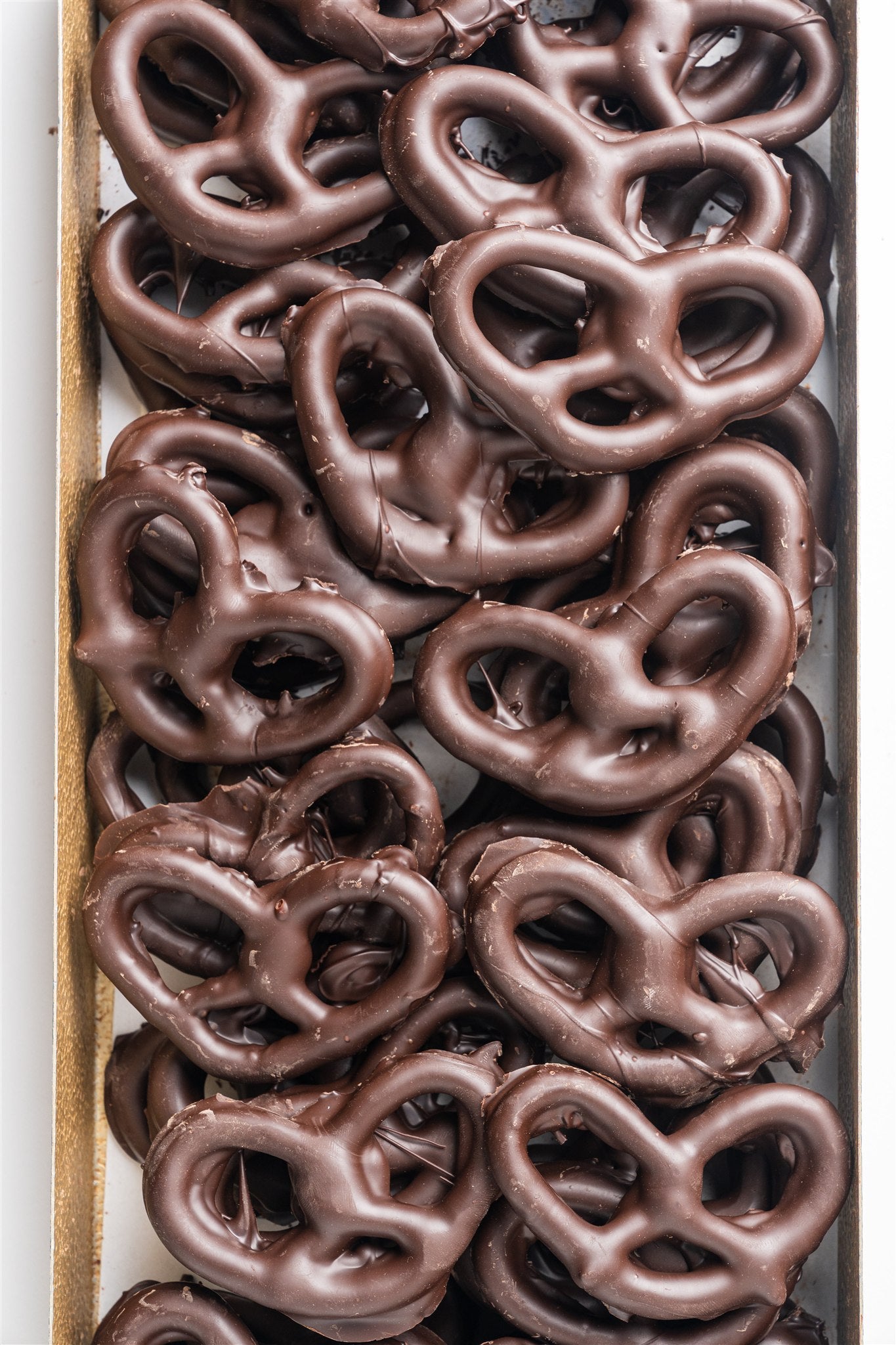Dark Chocolate Covered Pretzels