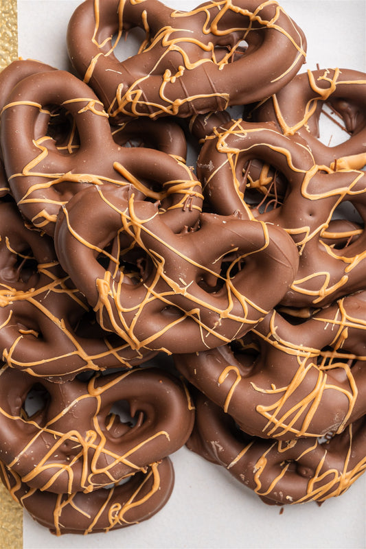 Peanut Butter Milk Chocolate Covered Pretzels