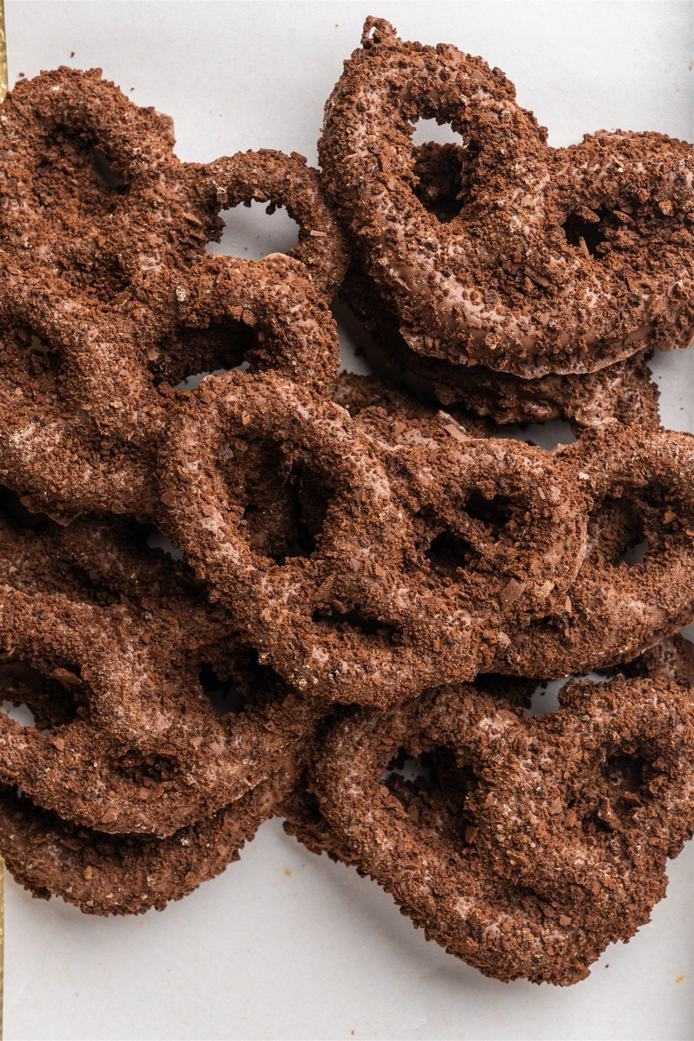Cookie Crumb Milk Chocolate Covered Pretzels